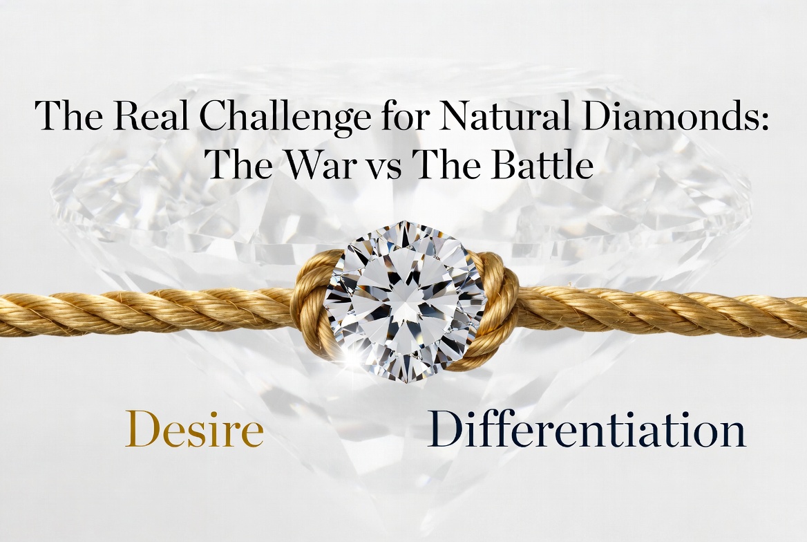 The Real Challenge for Natural Diamonds
